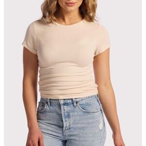 Nuuds Bone Slinky Rib Tee